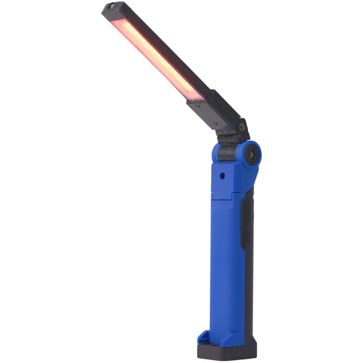 LATARKA WARSZTATOWA LATARKA LED USB-C 200/400/800LM + ŚWIATŁO OSTRZEGAWCZE