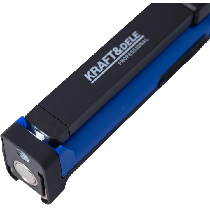 LATARKA WARSZTATOWA LATARKA LED USB-C 200/400/800LM + ŚWIATŁO OSTRZEGAWCZE