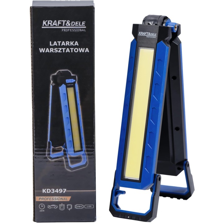 LATARKA WARSZTATOWA LATARKA LED USB-C 1100LM 4000mAh
