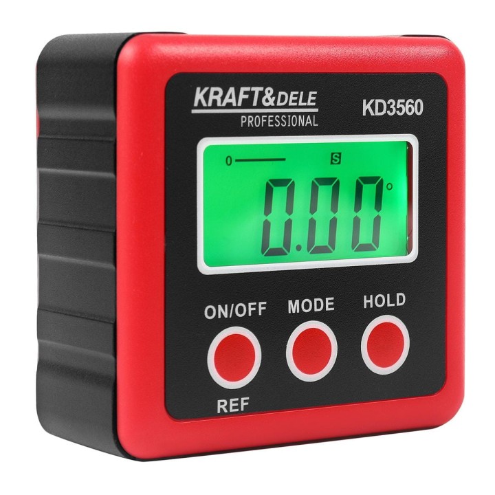 KĄTOMIERZ POZIOMICA CYFROWY ELEKTRONICZNY Z MAGNESEM + etui