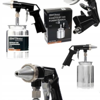 PISTOLET PNEUMATYCZNY DO PIASKOWANIA PIASKARKA 1L