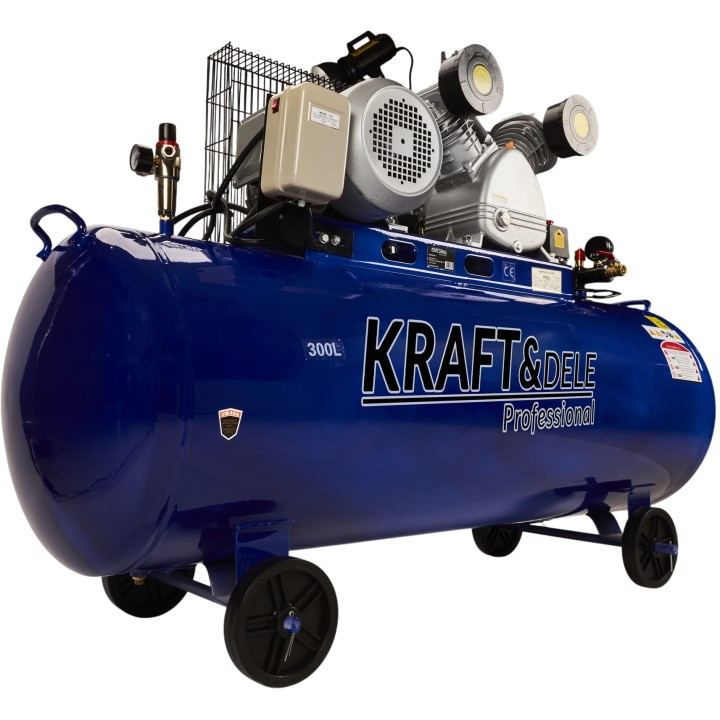 Kompresor olejowy SPRĘŻARKA POWIETRZA 300L 400V 2 Tłoki + separator