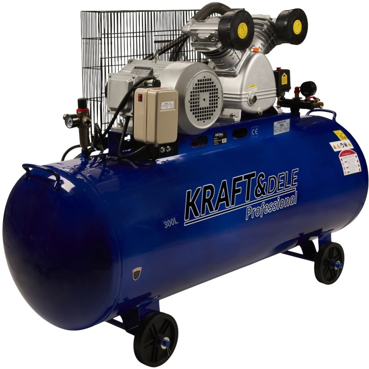 Kompresor olejowy SPRĘŻARKA POWIETRZA 300L 400V 2 Tłoki + separator
