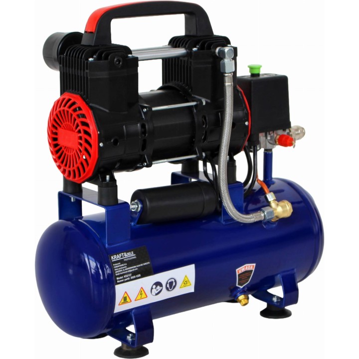 Kompresor bezolejowy mała sprężarka 9L 230V 1200W