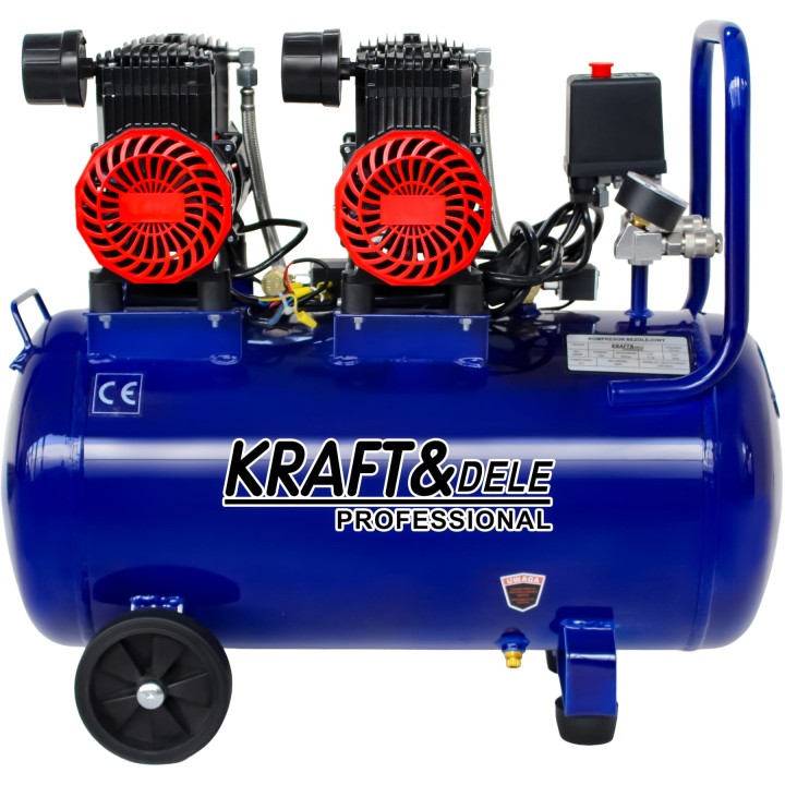 Kompresor Bezolejowy sprężarka powietrza 50L 230V 3000W