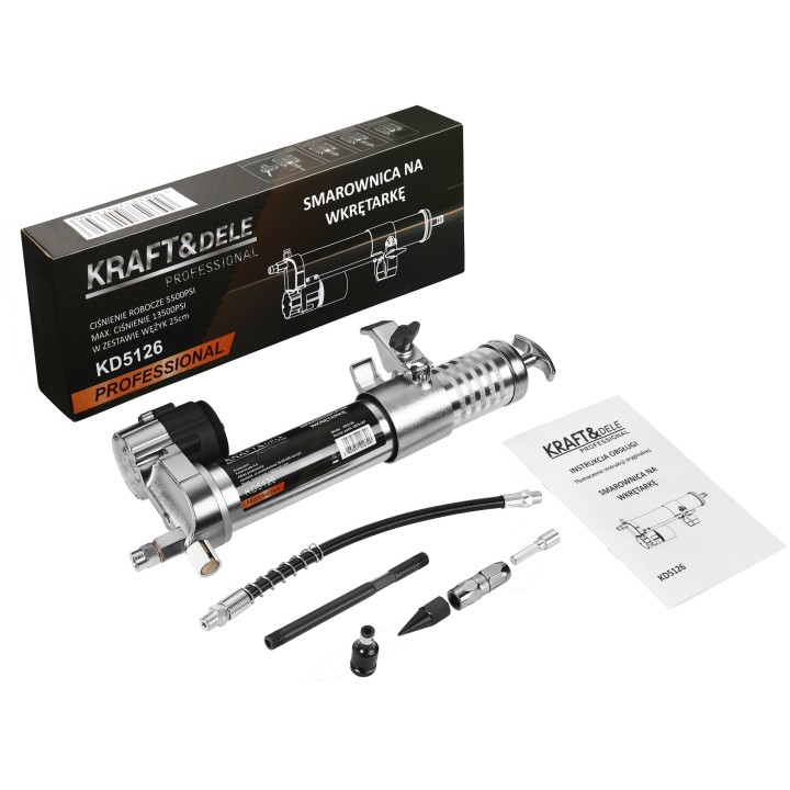 SMAROWNICA NA WKRĘTARKĘ Z WĘZYKIEM ADAPTER