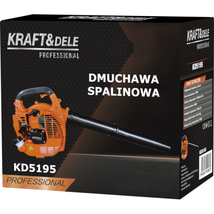 Dmuchawa spalinowa ogrodowa do liści 2,8KM 350km/h