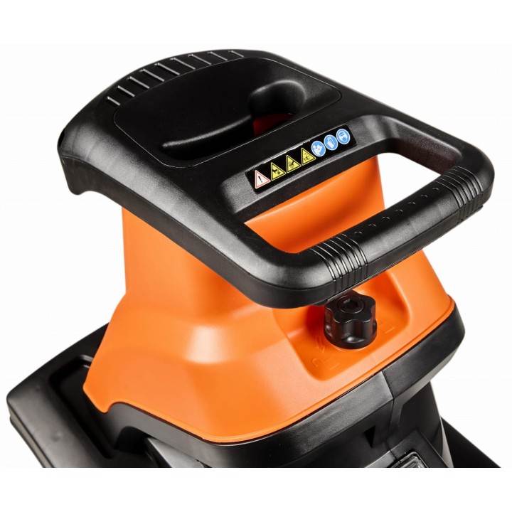 Rozdrabniacz elektryczny do gałęzi z pojemnikiem 3000W 45mm 55l