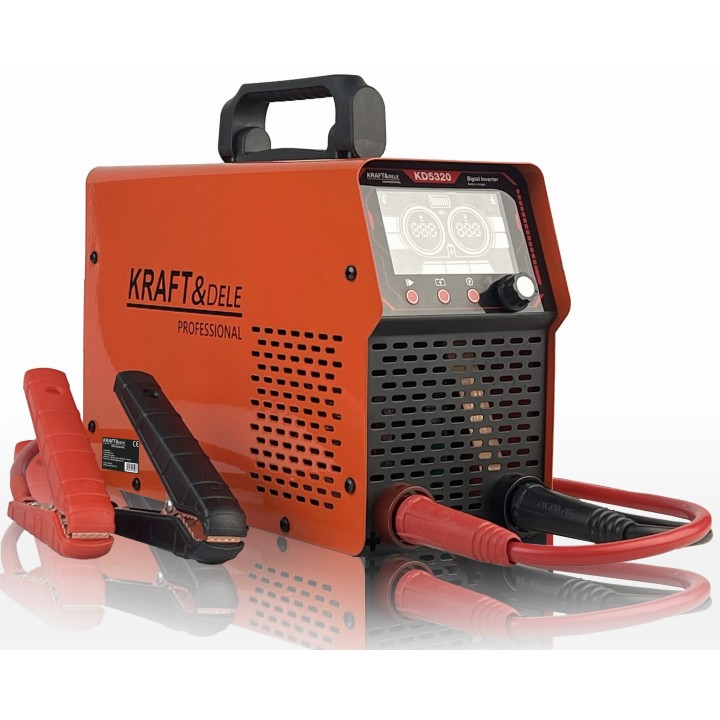 Prostownik z rozruchem 12/24V 50-800Ah 55A rozruch 500A