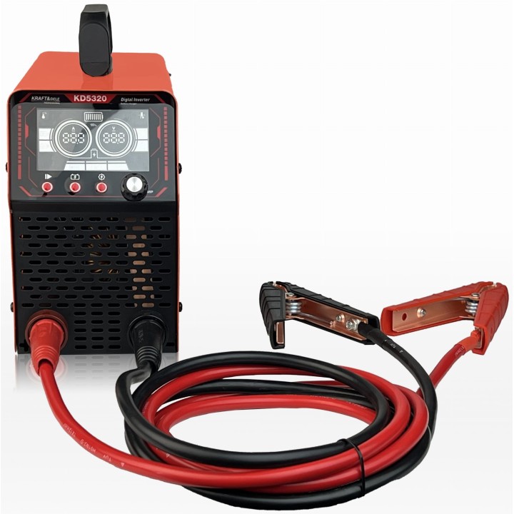 Prostownik z rozruchem 12/24V 50-800Ah 55A rozruch 500A