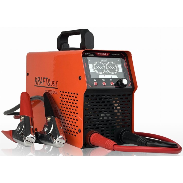 Prostownik z rozruchem 12/24V 50-800Ah 80A rozruch 600A