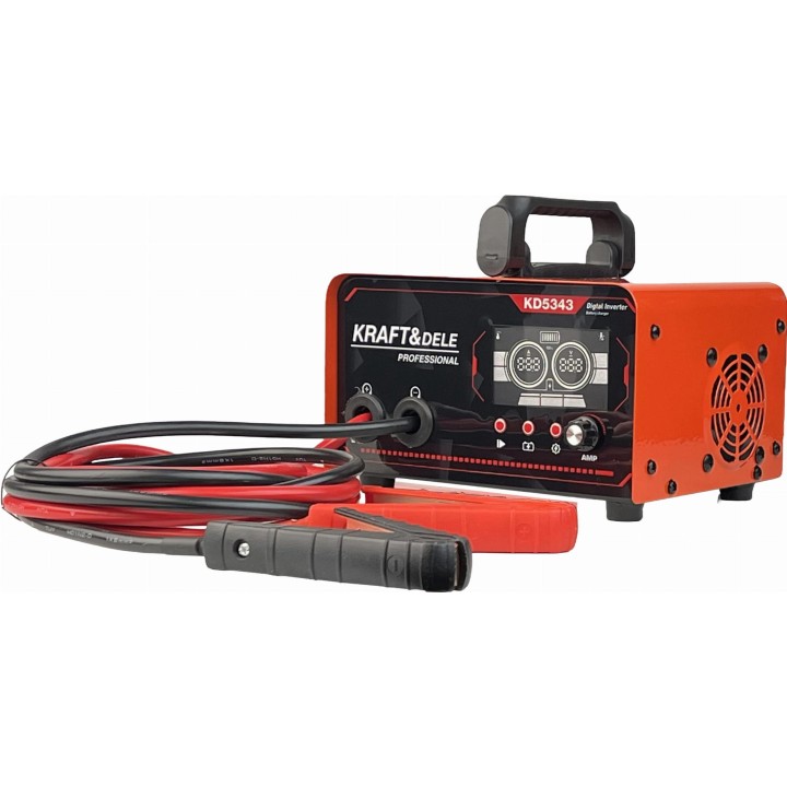 Prostownik z rozruchem 12/24V 50-400Ah 30A rozruch 200A
