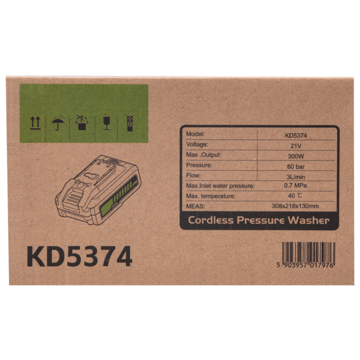 MYJKA AKUMULATOROWA 300W 21V 3Ah KD5374