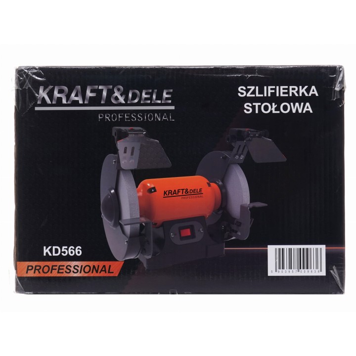 SZLIFIERKA STOŁOWA 1700W 200x20x15,88 2 kamienie