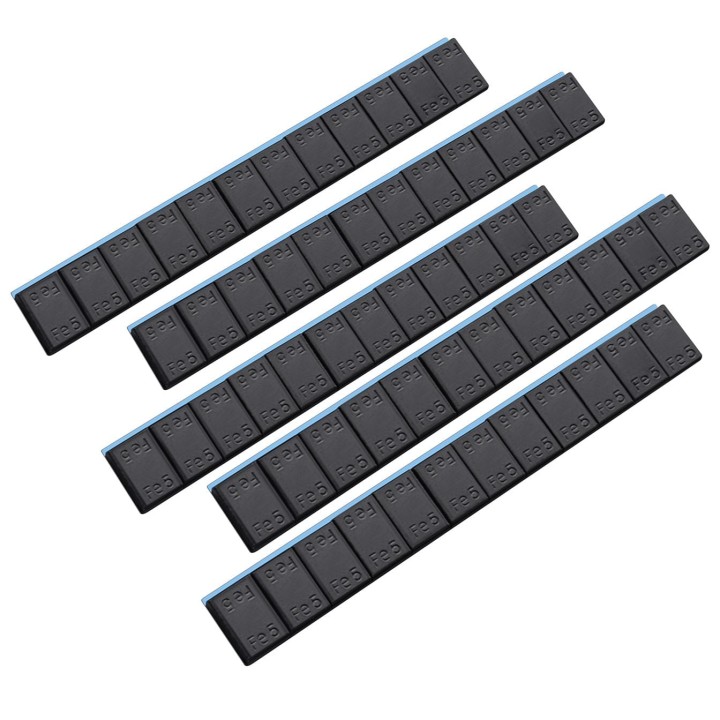 Ciężarki klejone do alufelg felg aluminiowych 12x5g 100 sztuk 6kg