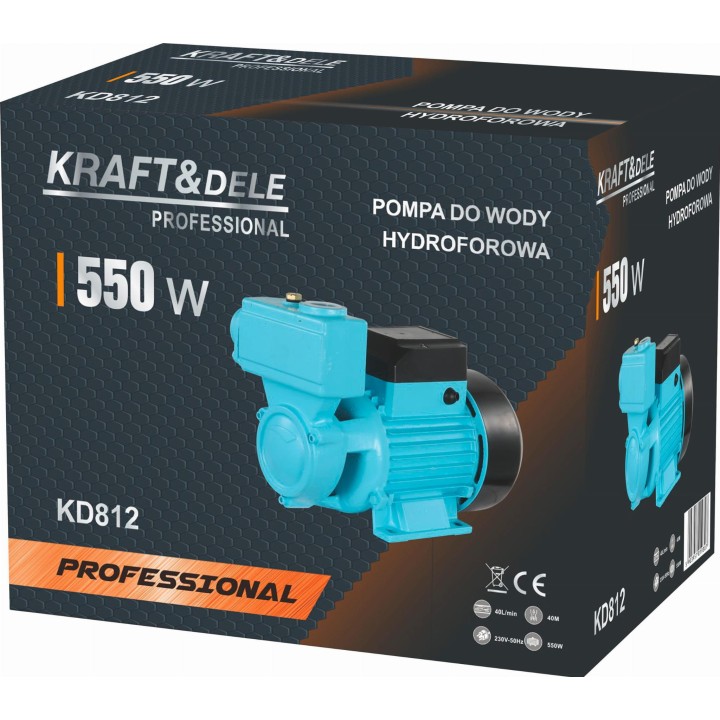 Pompa do wody hydroforowa 550W 40L/min 40M