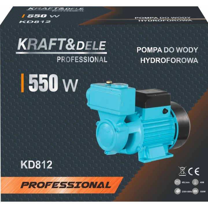Pompa do wody hydroforowa 550W 40L/min 40M