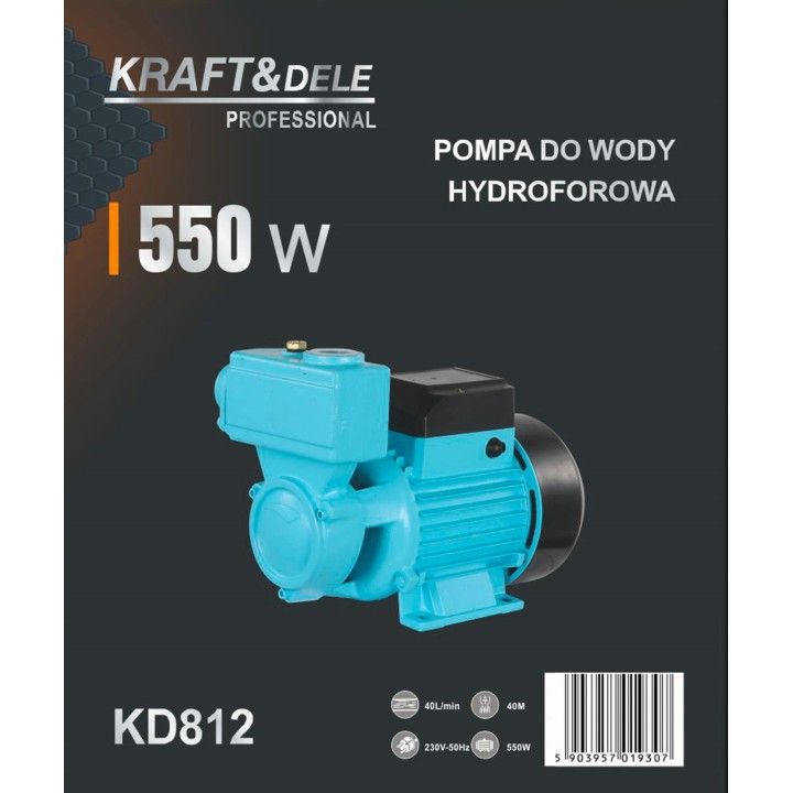 Pompa do wody hydroforowa 550W 40L/min 40M