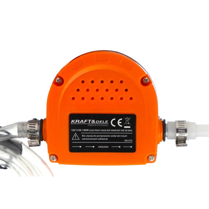 POMPA DO SPUSZCZANIA PALIWA ROPY OLEJU 12V 120W