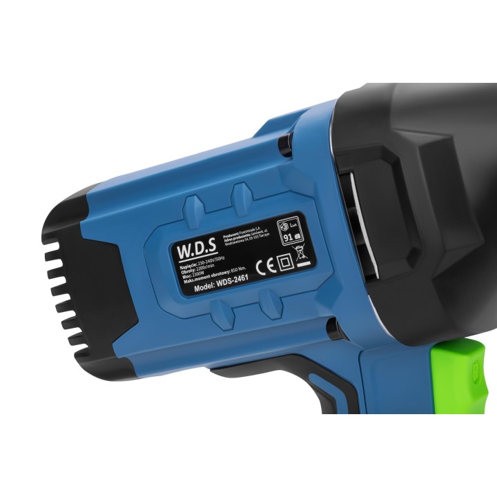 KLUCZ UDAROWY ELEKTRYCZNY 1/2" 2300W 850Nm