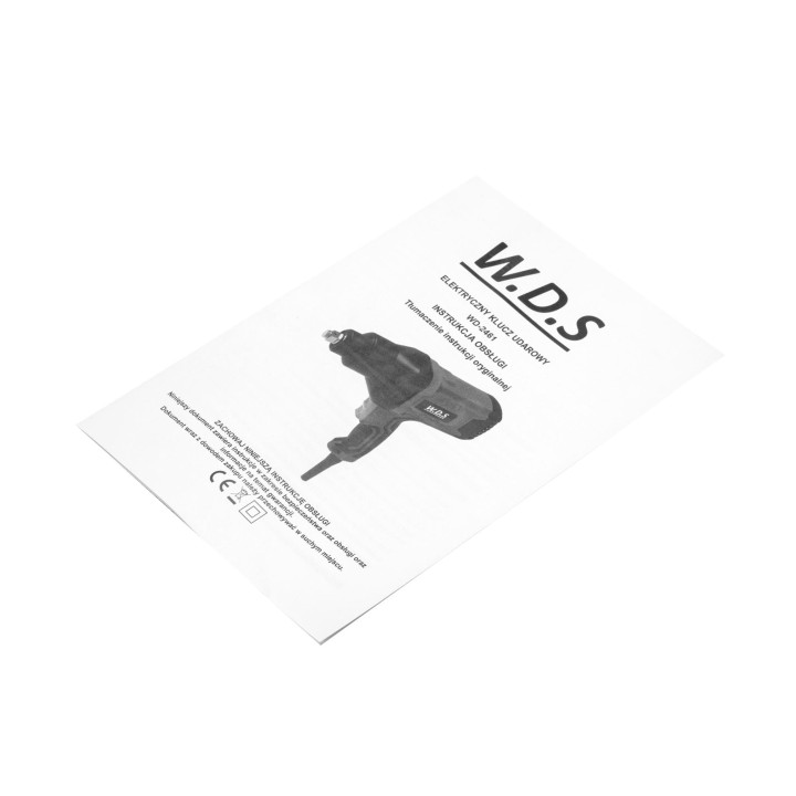 KLUCZ UDAROWY ELEKTRYCZNY 1/2" 2300W 850Nm