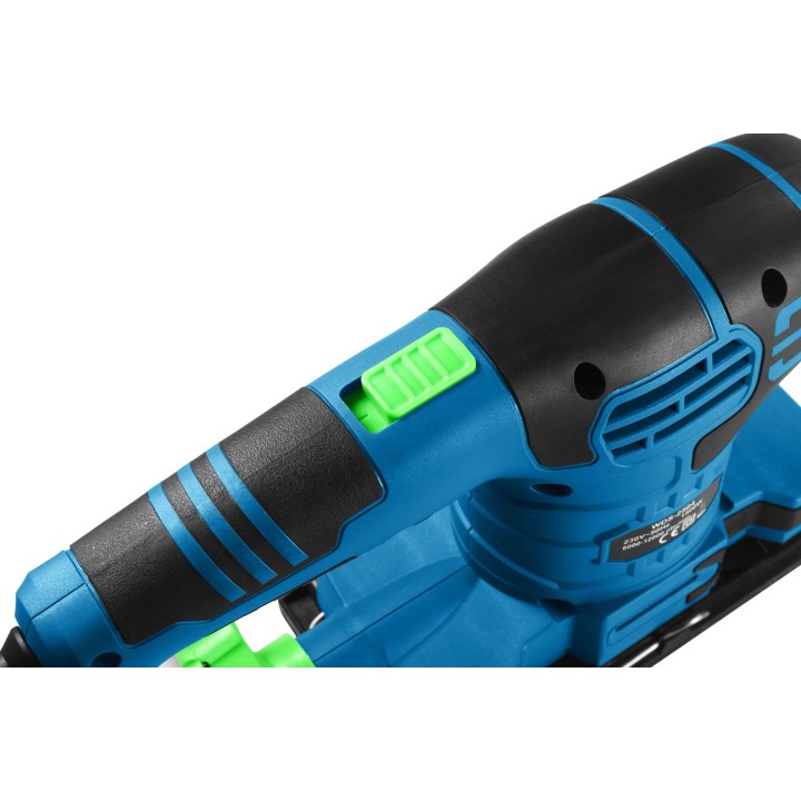 Szlifierka oscylacyjna 187x90mm 1500W + pojemnik