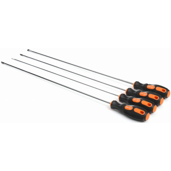 Zestaw śrubokrętów długich 4el 45cm wkrętaki przedłużone SL PH