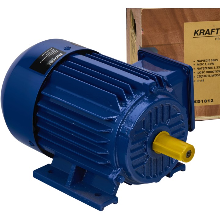 Silnik elektryczny 1,5KW 380V 2840rpm wałek 24mm