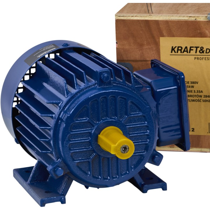Silnik elektryczny 1,5KW 380V 2840rpm wałek 24mm