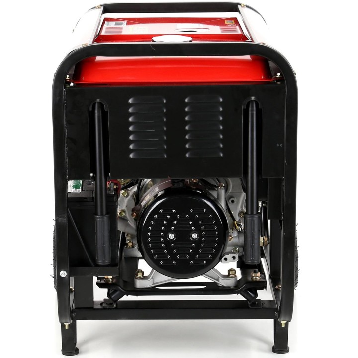Agregat Diesel jednofazowy generator prądu 6500W 12/230V el. rozruch