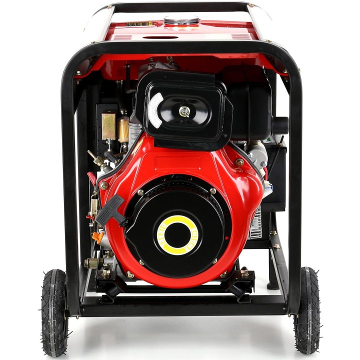 Agregat Diesel jednofazowy generator prądu 6500W 12/230V el. rozruch