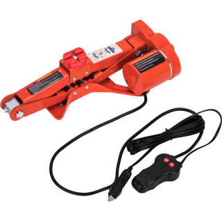 LEWAREK SAMOCHODOWY ELEKTRYCZNY PODNOŚNIK TRAPEZOWY 12V 3T WALIZKA 12-35cm