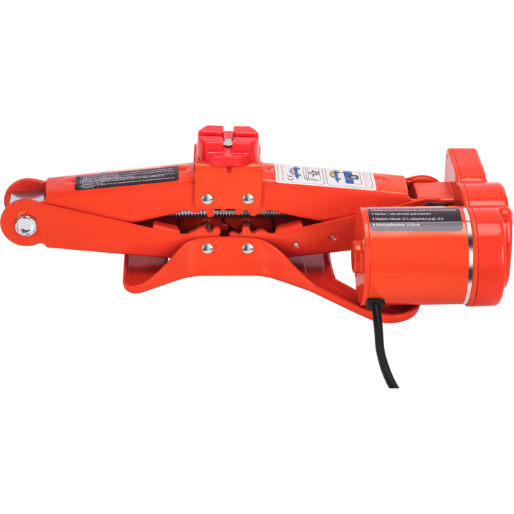 LEWAREK SAMOCHODOWY ELEKTRYCZNY PODNOŚNIK TRAPEZOWY 12V 3T WALIZKA 12-35cm