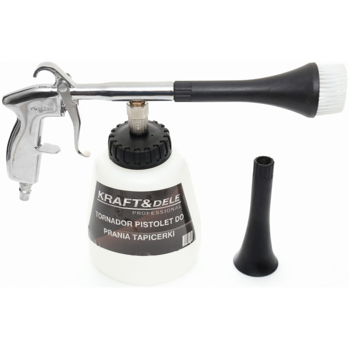 Pistolet do prania tapicerki pianownica TORNADOR 2 dysze