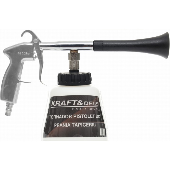 Pistolet do prania tapicerki pianownica TORNADOR 2 dysze