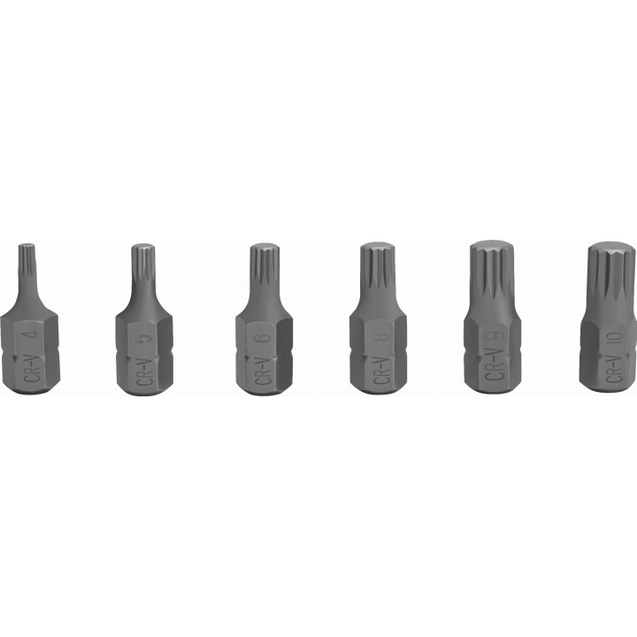ZESTAW BITÓW KLUCZY IMBUS SPLINE TORX 22 el BITY M4-M18