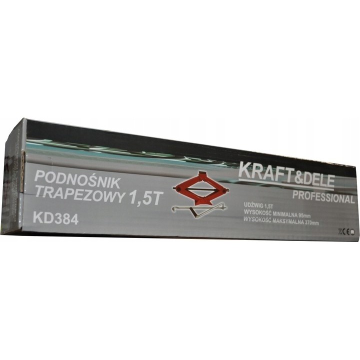 PODNOŚNIK SAMOCHODOWY TRAPEZOWY LEWAREK 1,5T