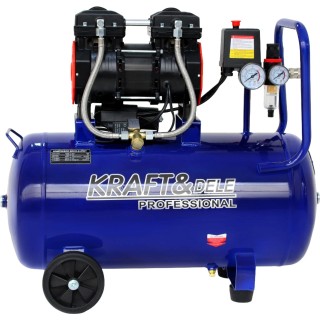 KOMPRESOR BEZOLEJOWY sprężarka powietrza 50L 1500W 290L/min