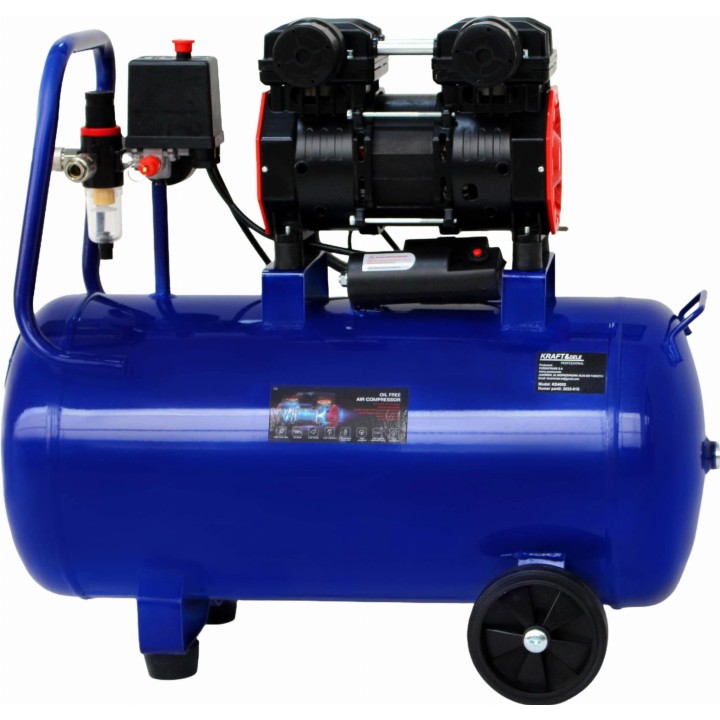 KOMPRESOR BEZOLEJOWY sprężarka powietrza 50L 1500W 290L/min