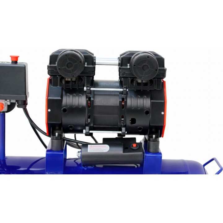 KOMPRESOR BEZOLEJOWY sprężarka powietrza 50L 1500W 290L/min