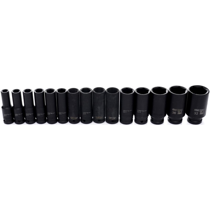 ZESTAW NASADEK UDAROWYCH 1/2" 35el. 8-32mm + walizka