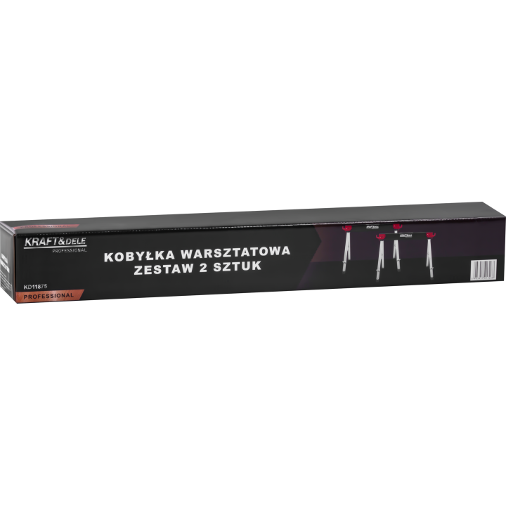 Kobyłki budowlane warsztatowe koziołki składane - 2 szt. 106x59x76 cm