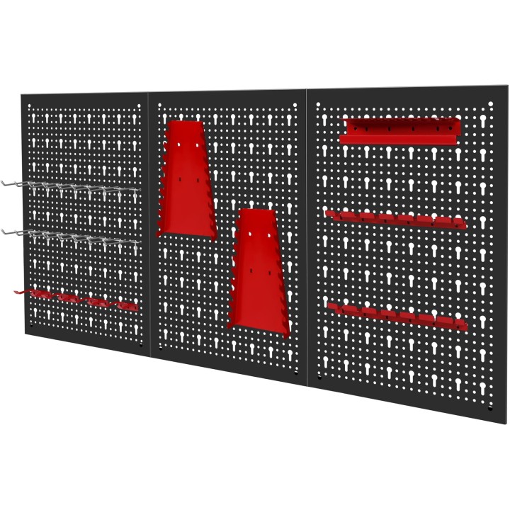 TABLICA NARZĘDZIOWA WARSZTATOWA 120x60CM metalowa