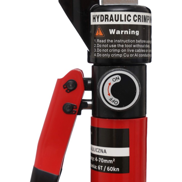 PRASKA HYDRAULICZNA 4-70mm zaciskarka + walizka