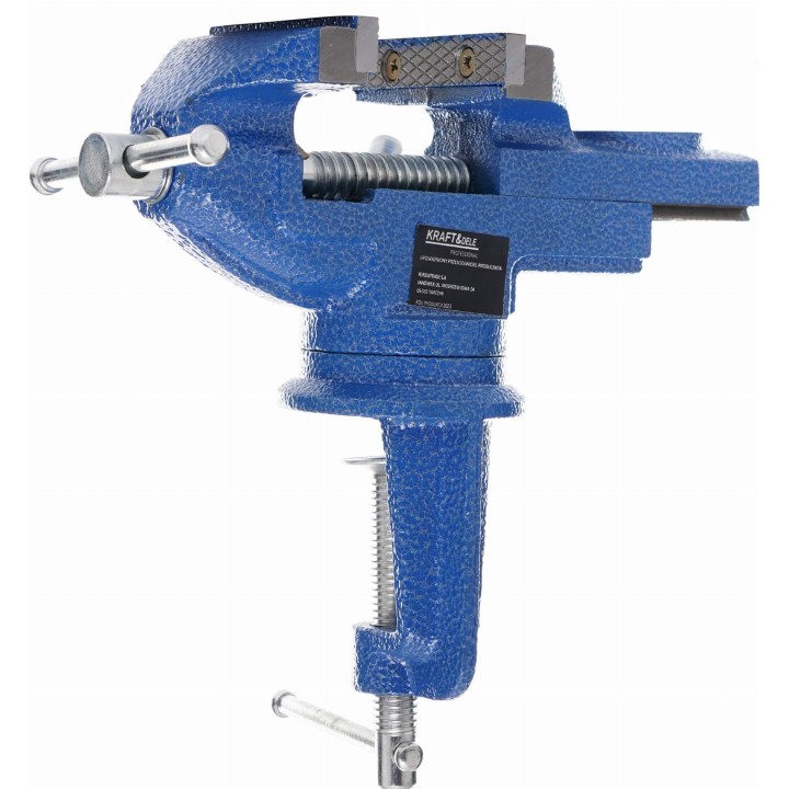 IMADŁO OBROTOWE 65MM małe modelarskie imadełko 6,5cm