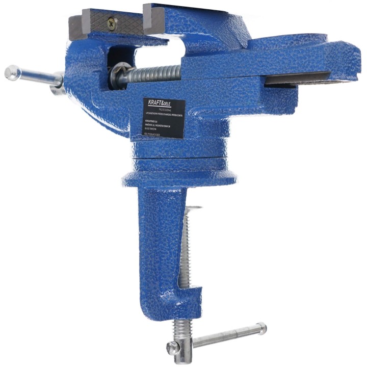 IMADŁO OBROTOWE 65MM małe modelarskie imadełko 6,5cm