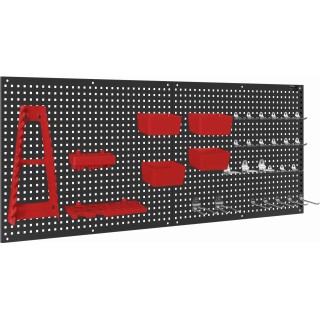 Tablica narzędziowa metalowa 112x45cm organizer na narzędzia ścianka
