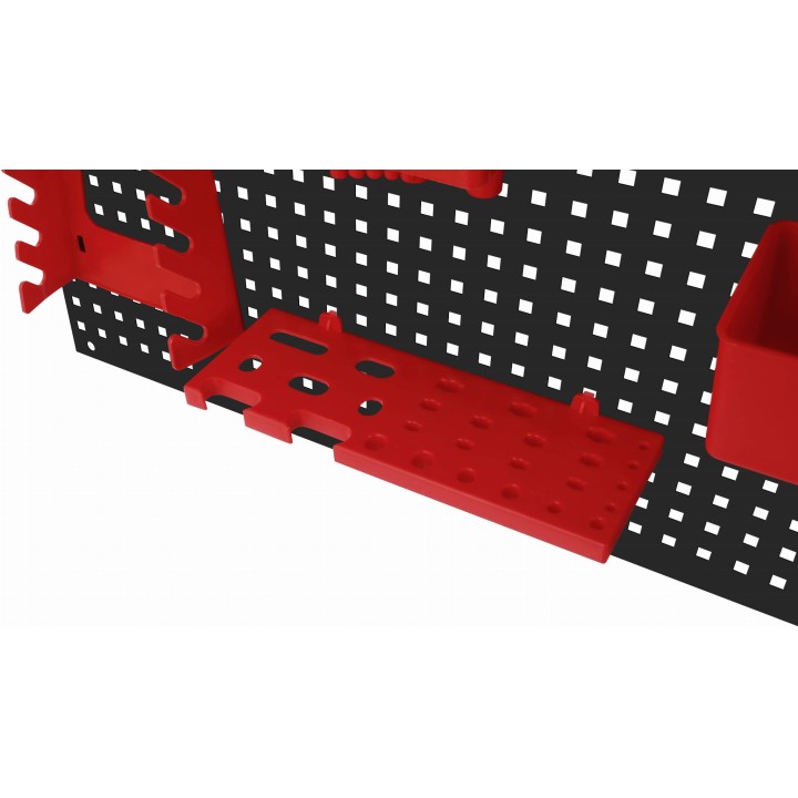 Tablica narzędziowa metalowa 112x45cm organizer na narzędzia ścianka