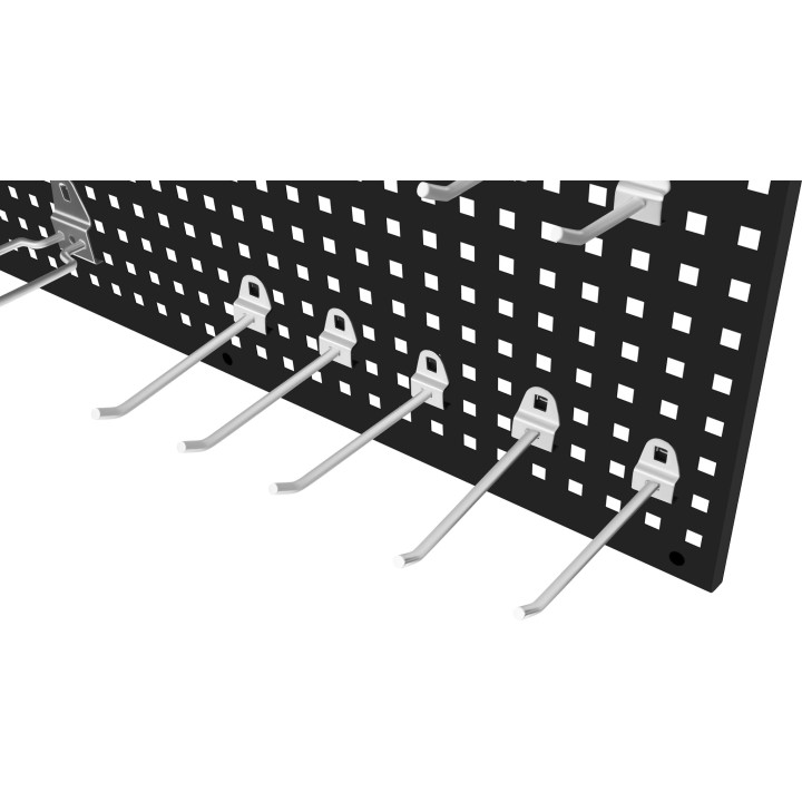 Tablica narzędziowa metalowa 112x45cm organizer na narzędzia ścianka