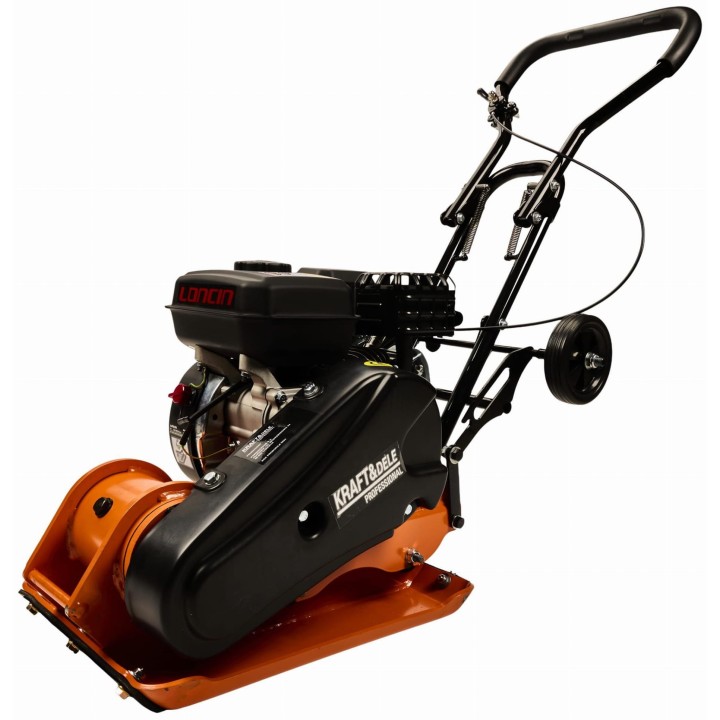 ZAGĘSZCZARKA DO GRUNTU SPALINOWA UBIJAK LONCIN 7HP 60KG Z GUMĄ